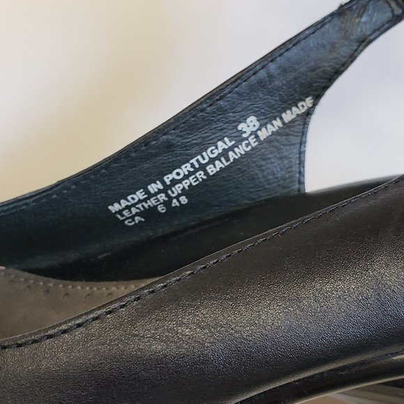 New Black Dansko slingback pumps - size 8.5 /38 - Picture 3 of 4